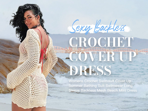 Crochet Cover Up Dress