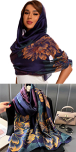 silk scarves