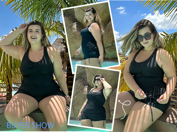 plus size swimwear