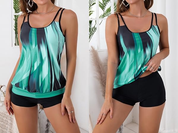 Tankini Bathing Suits for Women