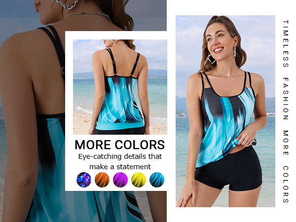 Blouson Tankini for Women