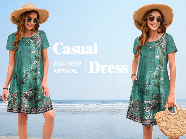 beach dresses women casual