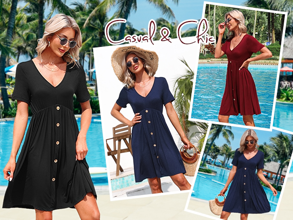 summer dresses for women 2024 casual