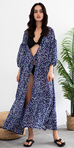 chiffon kimonos