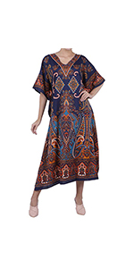 Miss Lavish London Kaftan Tunic One Size Cover