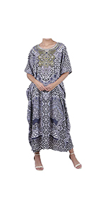 Miss Lavish London Kaftan Tunic One Size Cover