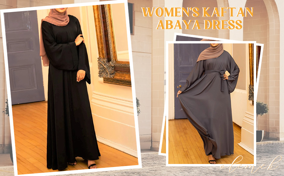 Abayas for Women Muslim Dress