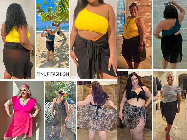 plus size cover ups for swimwear women