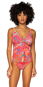 Forever Tankini in Island Bliss.