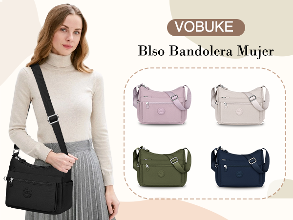 bolso bandolera mujer