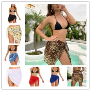 Women Sarong Beach Wrap Swimsuit Cover Ups Like Skirts