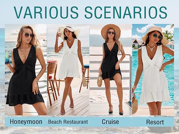 beach cover ups for women