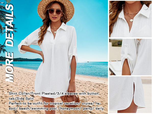 beach cover ups for women