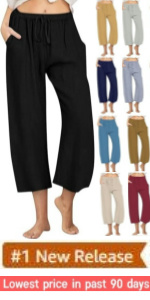 linen pants women