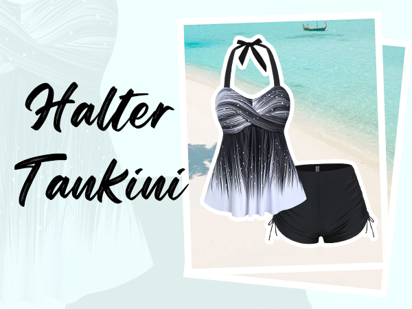 Halter Tankini Set APP