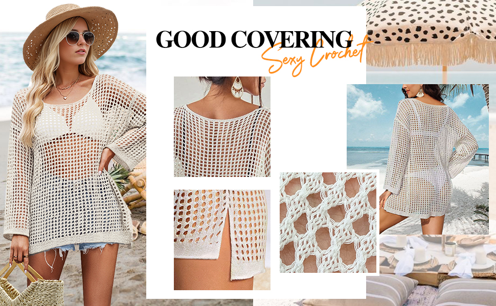 beach cover ups for women