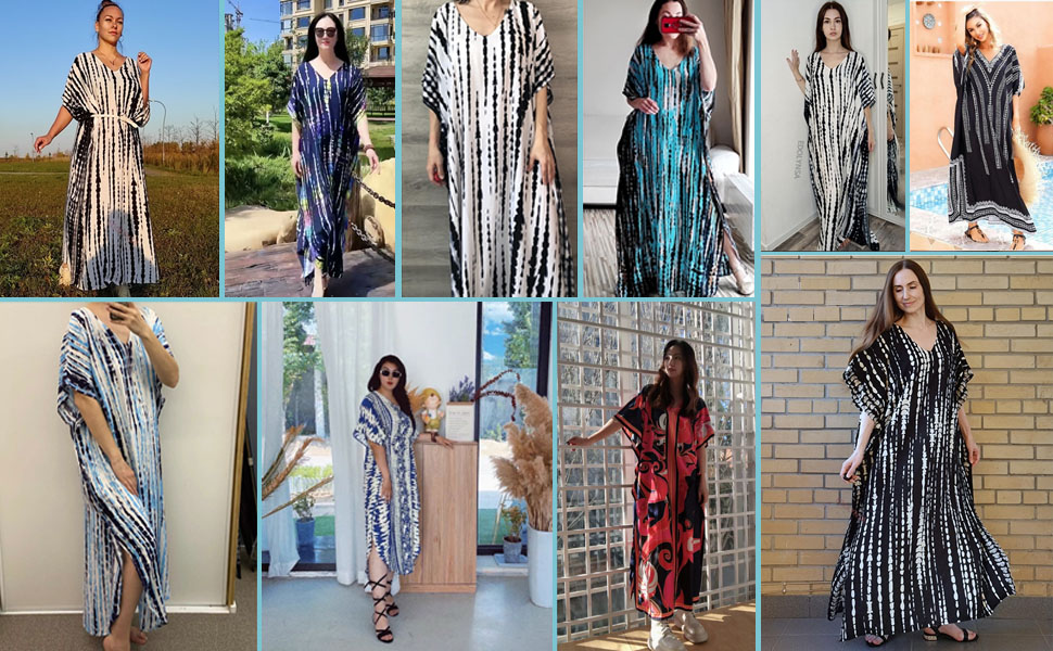 Ladies Long Kaftans