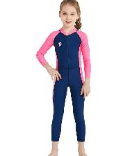 Long Sleeve Rash Guard Swimsuit UV Protection Swimsuits Girls