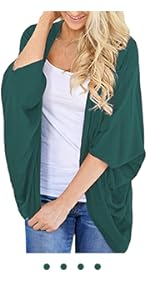 green summer cardigan