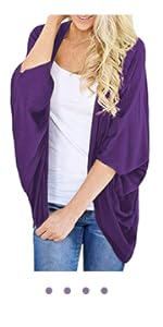 violet summer cardigan