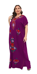  PlusSize Caftan Traditional Dress Abaya For Women''s