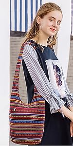 Mujer Bolso Bandolera Hippie