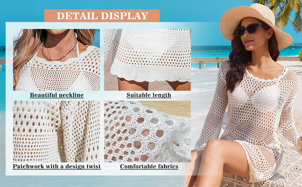 beach cover ups for women