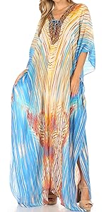 caftan top blouse tunic lounge loose short sleeve summer lightweight casual woman solid boho soft