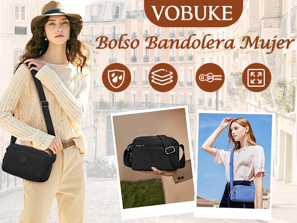 bolso bandolera mujer