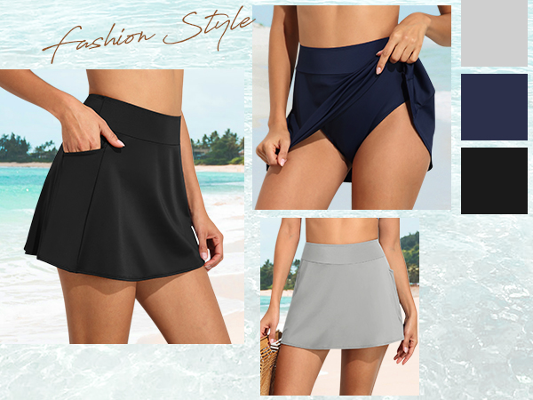 Swimming skirt pants