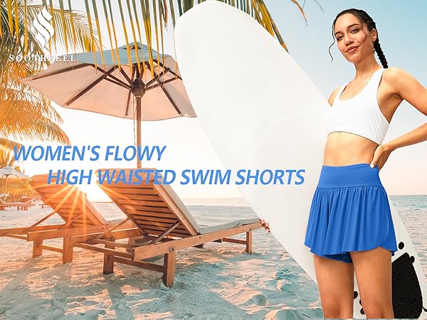 womens swim shorts