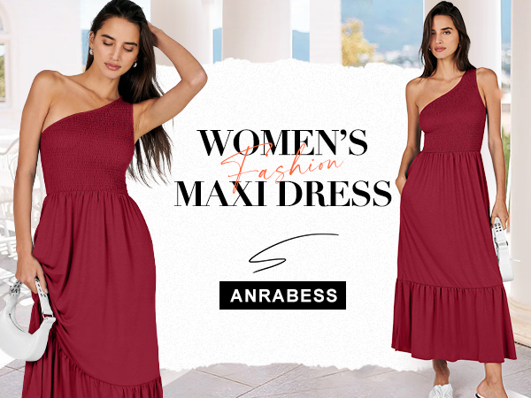 ANRABESS Maxi Dress