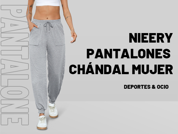 Pantalones Chándal Mujer