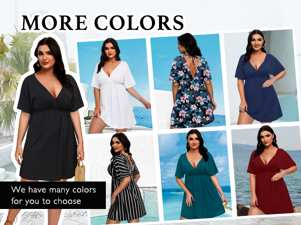 bathing suit cover up for women plus size