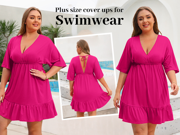 plus size cover up