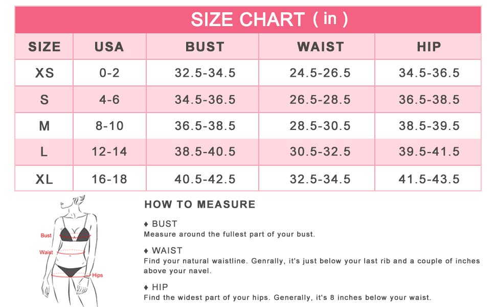 wenly zeng swimsuit size chart