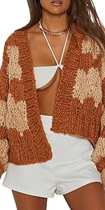 Fall Warm Cardigan Sweater