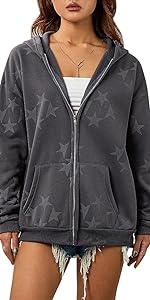 Long Sleeve Hoodie Jacket