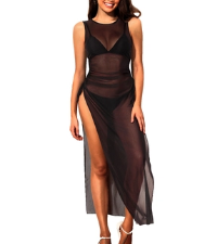 sheer mesh coverup