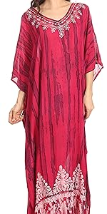 short sleeve lace summer casual lightweight cover-up caftan print bikini boho high low round neck