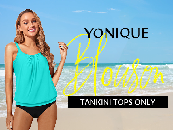 blouson top tankini swimsuit blousont tankini bathing suit modest tankini loose tankini ladies