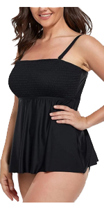 women plus size swimsuit top