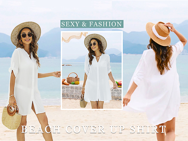 beach cover up shirt