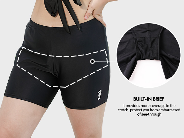 plus size swim shorts