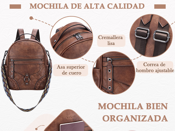 mochila mujer