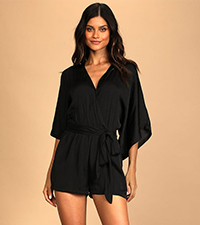 Rompers for Women 2023 Summer Casual V Neck Short Jumpsuits