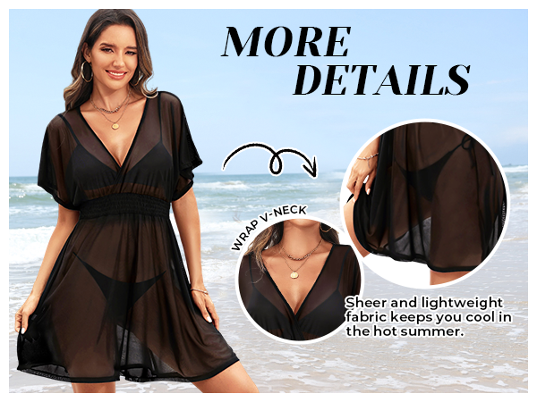 mesh bathing suit cover up