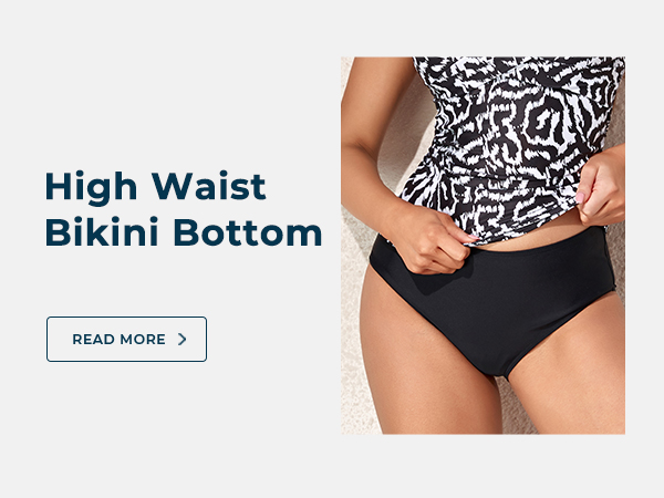 High Waist Bikini Bottom