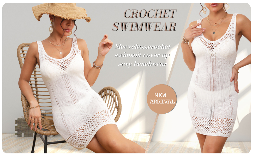 CROCHET SWIMSUIT COVER UP