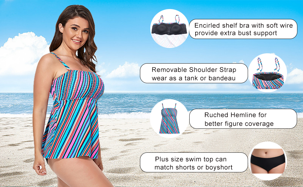 plus size swimsuit women